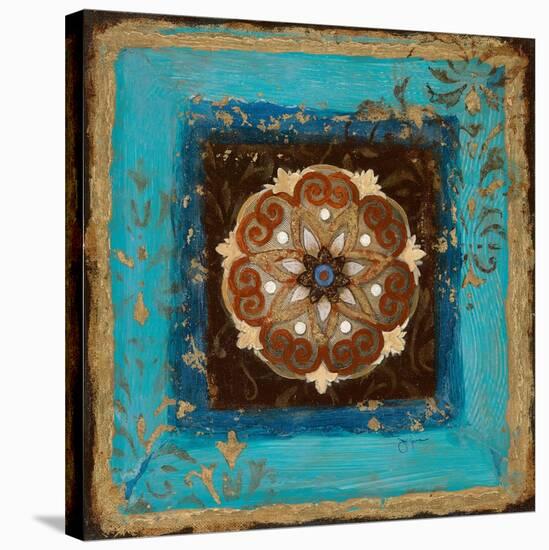 Exotic Medallion II-Janet Tava-Stretched Canvas