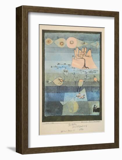 Exotic Riverside-Paul Klee-Framed Collectable Print