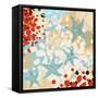 Exotic Sea Life I-Irena Orlov-Framed Stretched Canvas