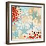 Exotic Sea Life I-Irena Orlov-Framed Art Print