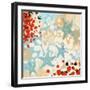 Exotic Sea Life I-Irena Orlov-Framed Art Print