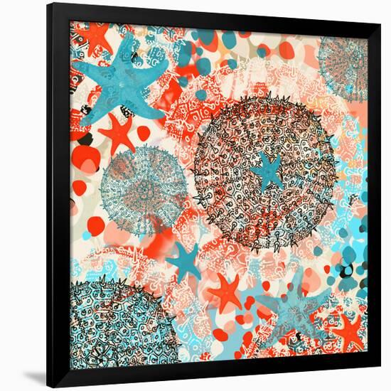 Exotic sea life III-Yashna-Framed Art Print