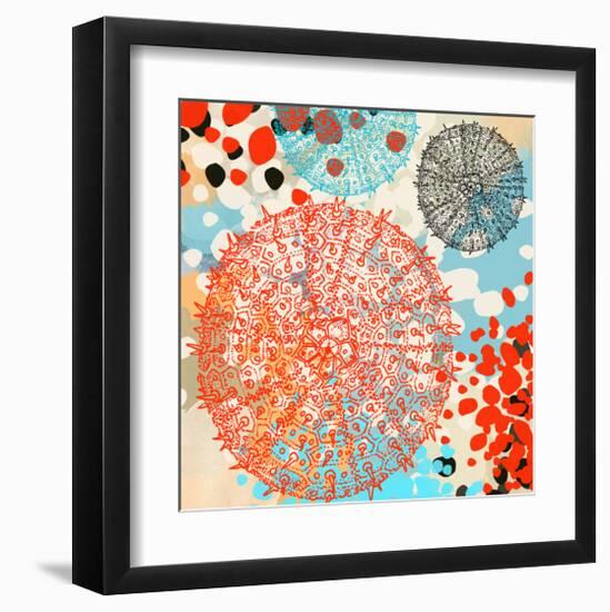 Exotic sea life IV-Yashna-Framed Art Print