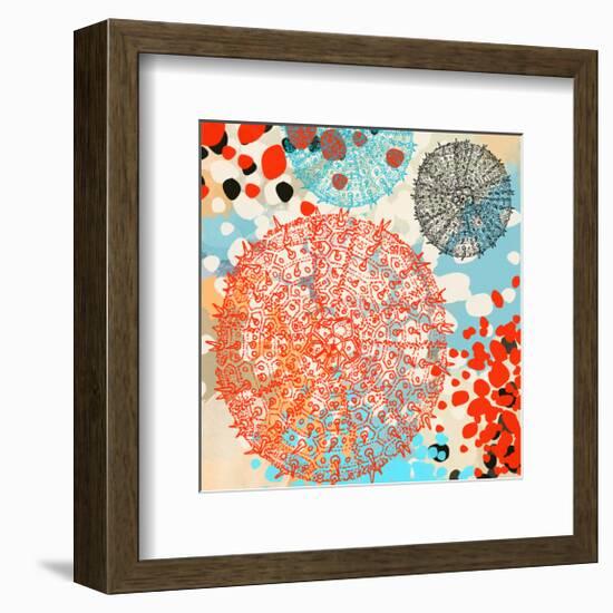 Exotic sea life IV-Yashna-Framed Art Print