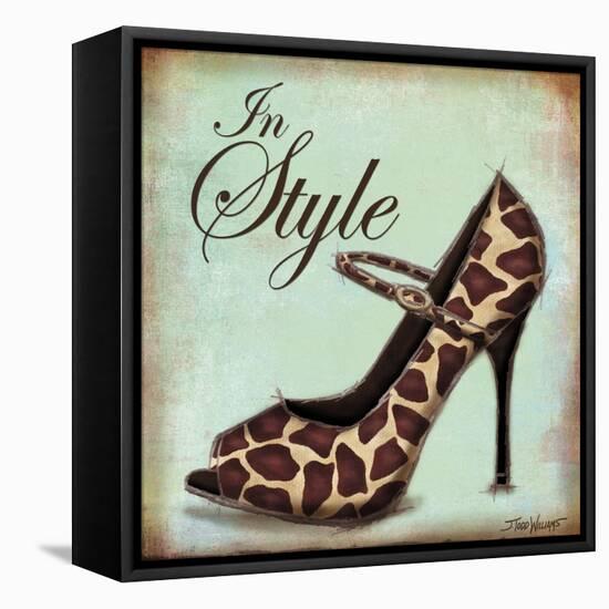 Exotic Shoe II-Todd Williams-Framed Stretched Canvas