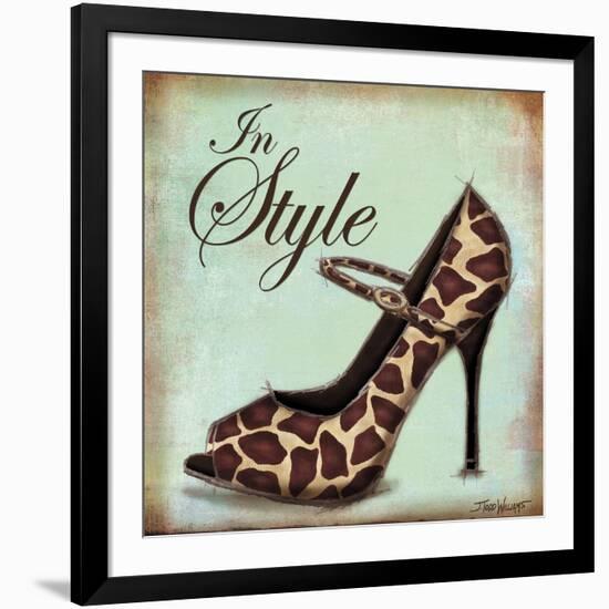 Exotic Shoe II-Todd Williams-Framed Art Print