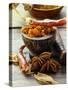 Exotic Spice Still Life with Chili and Star Anise-Foodcollection-Stretched Canvas