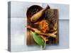 Exotic Spice Still Life with Chili-Foodcollection-Stretched Canvas