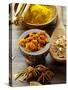 Exotic Spice Still Life-Foodcollection-Stretched Canvas