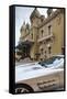 Exotic Sports Car Outside Casino De Monte-Carlo, Monaco, Europe-Amanda Hall-Framed Stretched Canvas