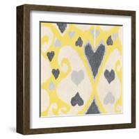 Exotic Textile 3-Tom Grijalva-Framed Art Print