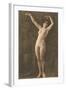 Exotic Vintage Nude-null-Framed Art Print