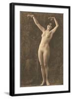 Exotic Vintage Nude-null-Framed Art Print