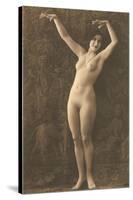 Exotic Vintage Nude-null-Stretched Canvas