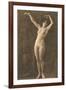 Exotic Vintage Nude-null-Framed Art Print