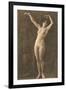 Exotic Vintage Nude-null-Framed Art Print