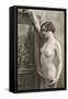 Exotic Vintage Nude-null-Framed Stretched Canvas