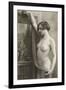 Exotic Vintage Nude-null-Framed Art Print