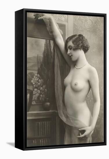 Exotic Vintage Nude-null-Framed Stretched Canvas