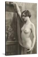 Exotic Vintage Nude-null-Stretched Canvas