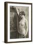 Exotic Vintage Nude-null-Framed Art Print