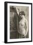 Exotic Vintage Nude-null-Framed Art Print