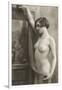 Exotic Vintage Nude-null-Framed Art Print