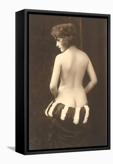 Exotic Vintage Nude-null-Framed Stretched Canvas