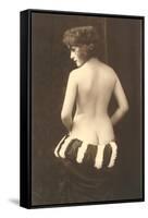 Exotic Vintage Nude-null-Framed Stretched Canvas