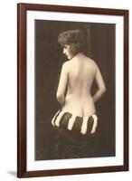 Exotic Vintage Nude-null-Framed Art Print