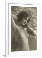 Exotic Vintage Nude-null-Framed Art Print