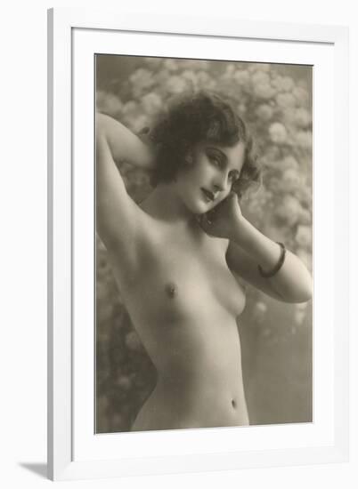 Exotic Vintage Nude-null-Framed Art Print