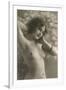 Exotic Vintage Nude-null-Framed Art Print