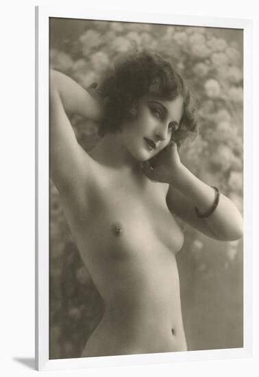 Exotic Vintage Nude-null-Framed Art Print