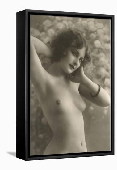 Exotic Vintage Nude-null-Framed Stretched Canvas