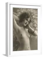 Exotic Vintage Nude-null-Framed Art Print