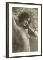 Exotic Vintage Nude-null-Framed Art Print