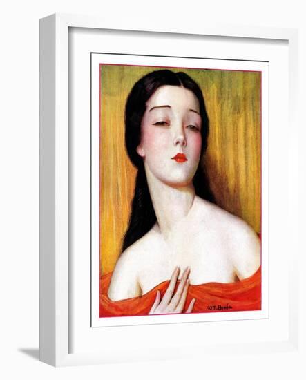 "Exotic Woman,"August 12, 1933-Wladyslaw Benda-Framed Giclee Print