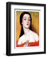 "Exotic Woman,"August 12, 1933-Wladyslaw Benda-Framed Giclee Print