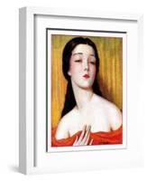 "Exotic Woman,"August 12, 1933-Wladyslaw Benda-Framed Giclee Print