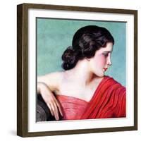 "Exotic Woman,"November 18, 1933-Wladyslaw Benda-Framed Giclee Print