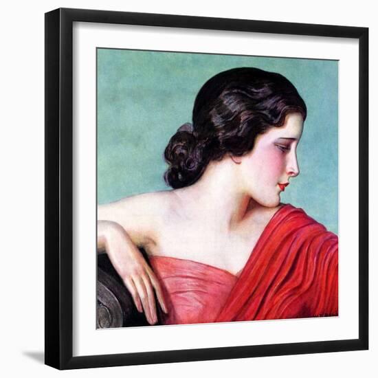 "Exotic Woman,"November 18, 1933-Wladyslaw Benda-Framed Giclee Print