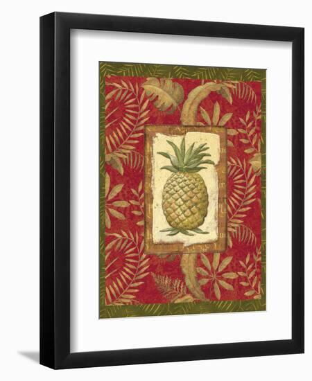 Exotica Pineapple-Charlene Audrey-Framed Art Print