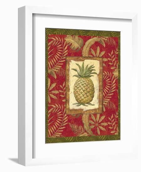 Exotica Pineapple-Charlene Audrey-Framed Art Print