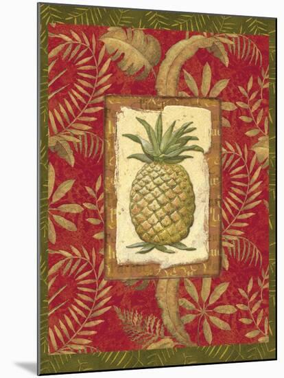 Exotica Pineapple-Charlene Audrey-Mounted Art Print