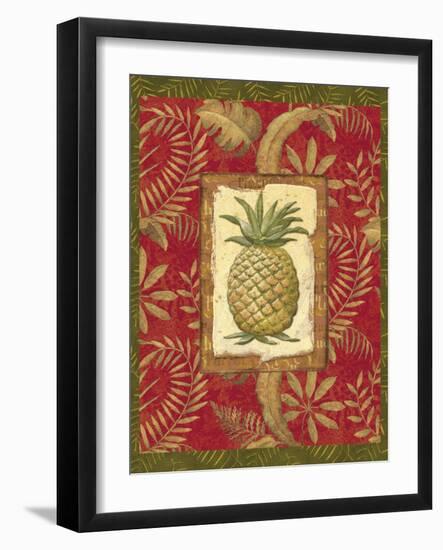 Exotica Pineapple-Charlene Audrey-Framed Art Print