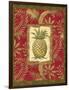 Exotica Pineapple-Charlene Audrey-Framed Art Print