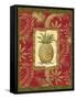 Exotica Pineapple-Charlene Audrey-Framed Stretched Canvas