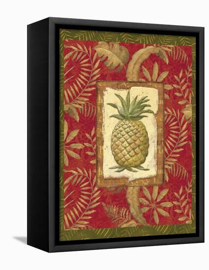 Exotica Pineapple-Charlene Audrey-Framed Stretched Canvas
