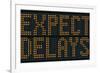 Expect Delays Congestion Sign-Mr Doomits-Framed Photographic Print